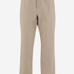 PANTALONI CASUAL IN COTONE OM01117WW9031 0176 MAISON KITSUNE 