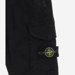 PANTALONI IN COTONE STRETCH CON LOGO 3100004 S0198V0129 STONE ISLAND KIDS 