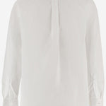 CAMICIA IN MISTO COTONE CON LOGO 5746183063 030 AND WANDER 