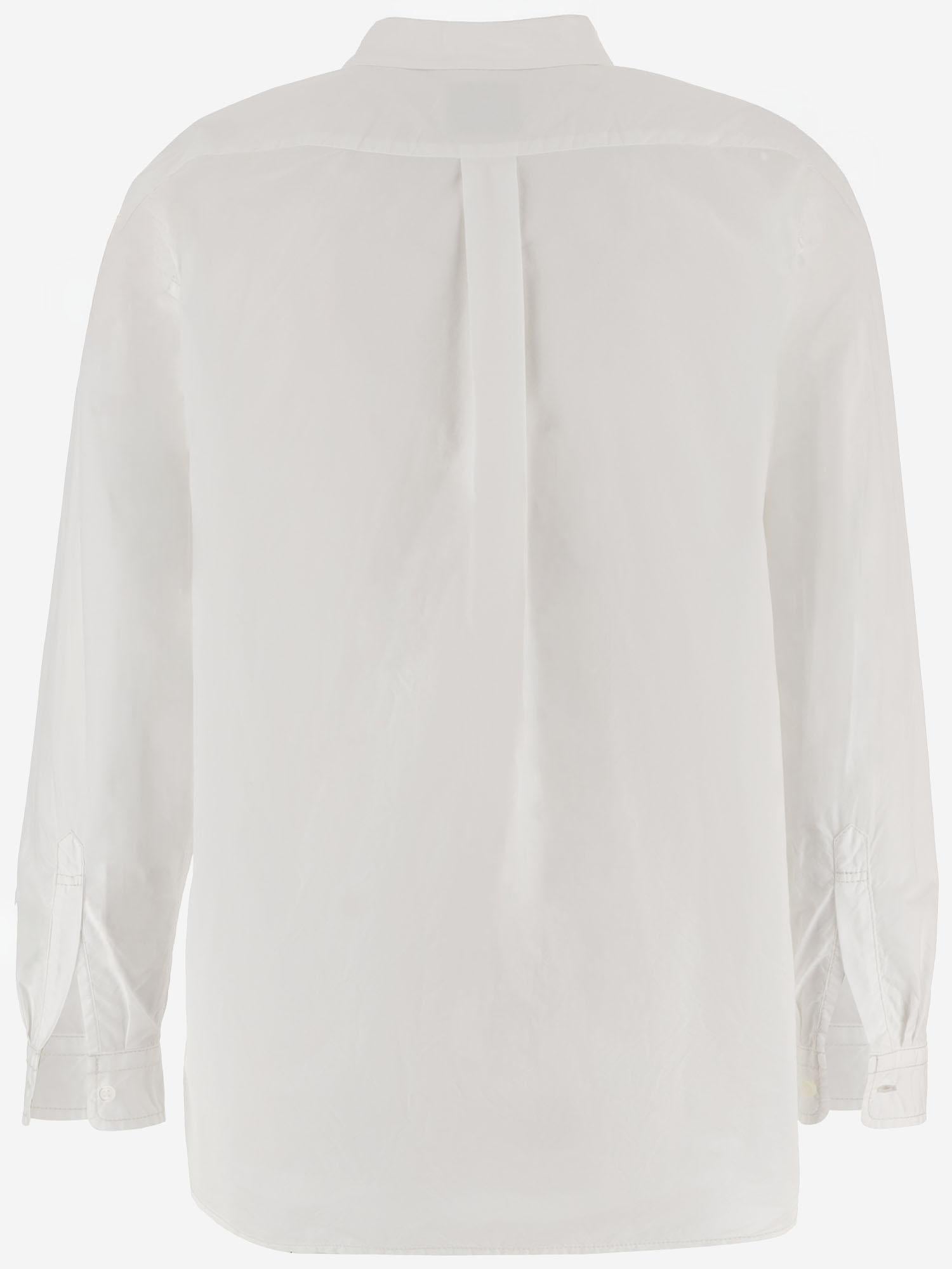 CAMICIA IN MISTO COTONE CON LOGO 5746183063 030 AND WANDER 
