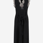 ABITO IN MISTO SETA CON INSERTI IN PIZZO S51DD0058 M35798900 MAISON MARGIELA 