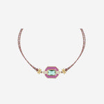 BRACCIALE FUCSIA ART DECO BR368 ORO MYA BAY 