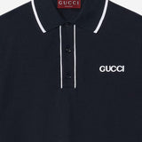 POLO IN PIQUET DI COTONE CON RICAMO 806250 XJHH64003 GUCCI 