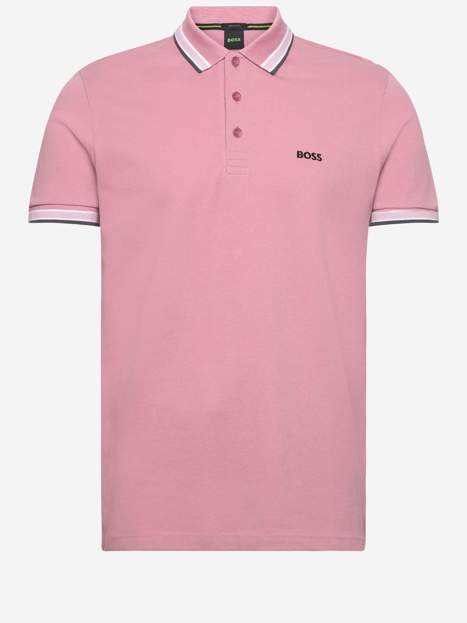 Polo in piqué di cotone con logo 50469055 686 HUGO BOSS 