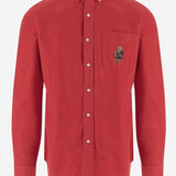 CAMICIA OXFORD IN COTONE CON RICAMO POLO BEAR 710P00662 004 POLO RALPH LAUREN 