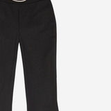 PANTALONI IN MISTO LANA STRETCH CON OVAL D IN METALLO A14390 0PHAL9XX DIESEL 