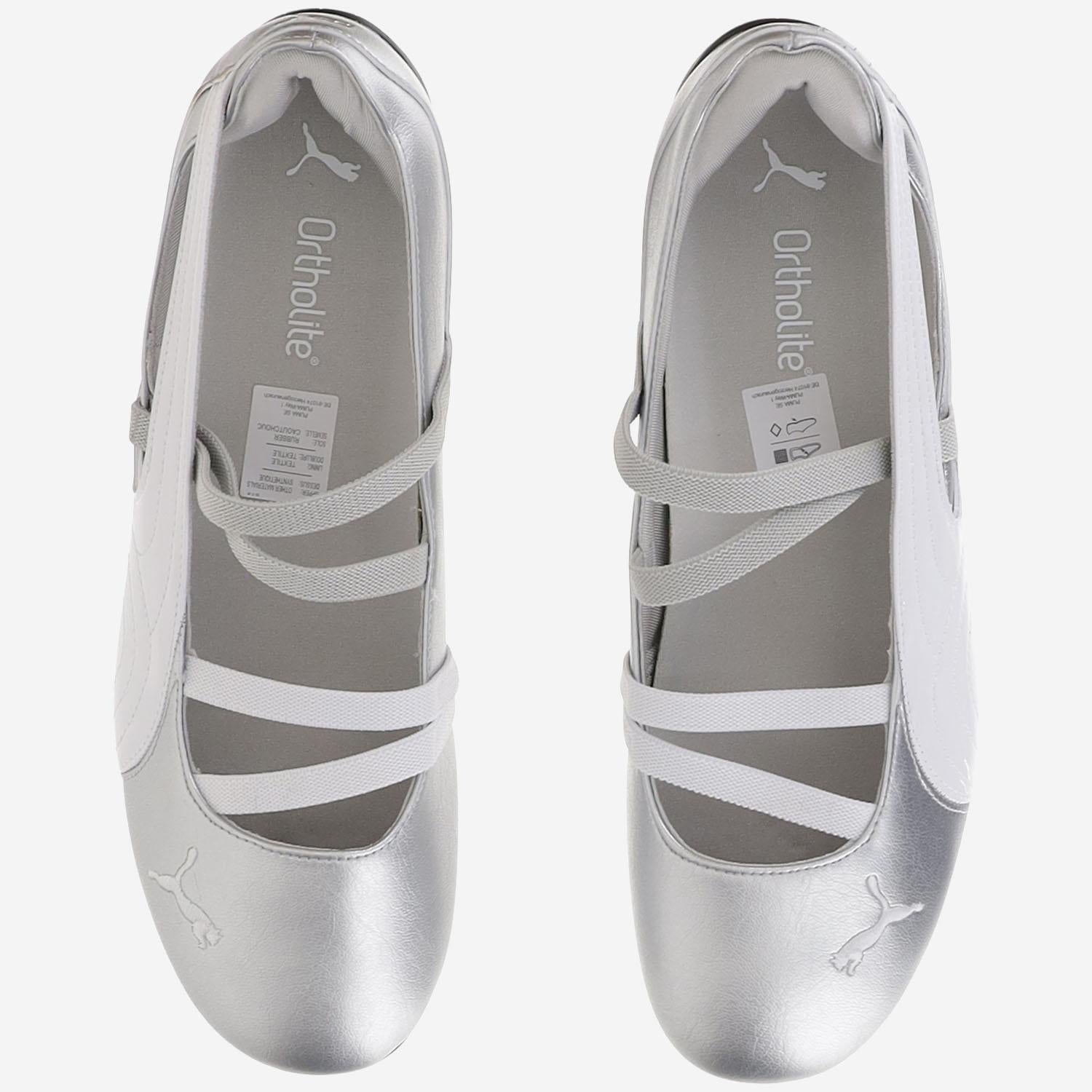 Ballerine Speedcat Ballet Metallic 40158101 SILVERWHITE PUMA 