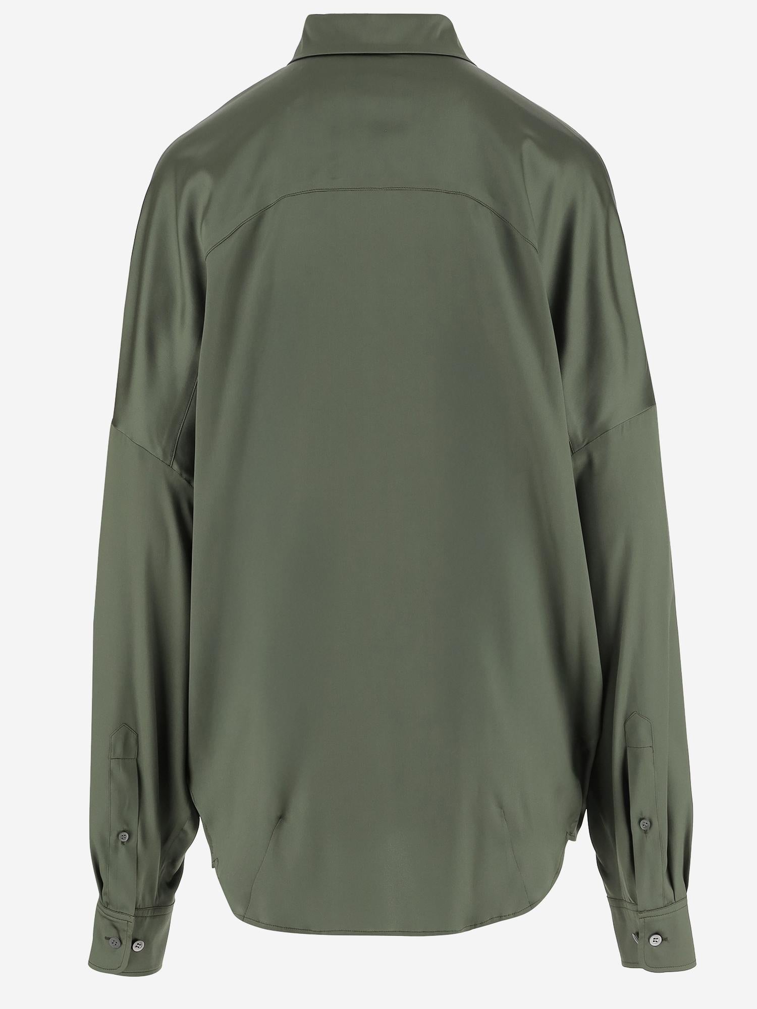 CAMICIA IN SETA STRETCH 010700 2032606 DRIES VAN NOTEN 