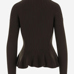 DOLCEVITA IN LANA E CASHMERE STRETCH<BR/> BOLSENA1234 006 MAX MARA 