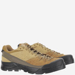 SNEAKERS X-ALP IN PELLE SCAMOSCIATA L47876300 BronzeBrownWoodThrushSafari SALOMON 