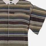 T-SHIRT IN COTONE A RIGHE CON DETTAGLIO IN PIZZO 08379 615 SACAI 