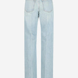 JEANS IN DENIM CON BOTTONI DORATI 8B0DD23L A92FLX VALENTINO 