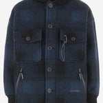 GIUBBOTO a quadri in misto lana 5745283052 120 AND WANDER 