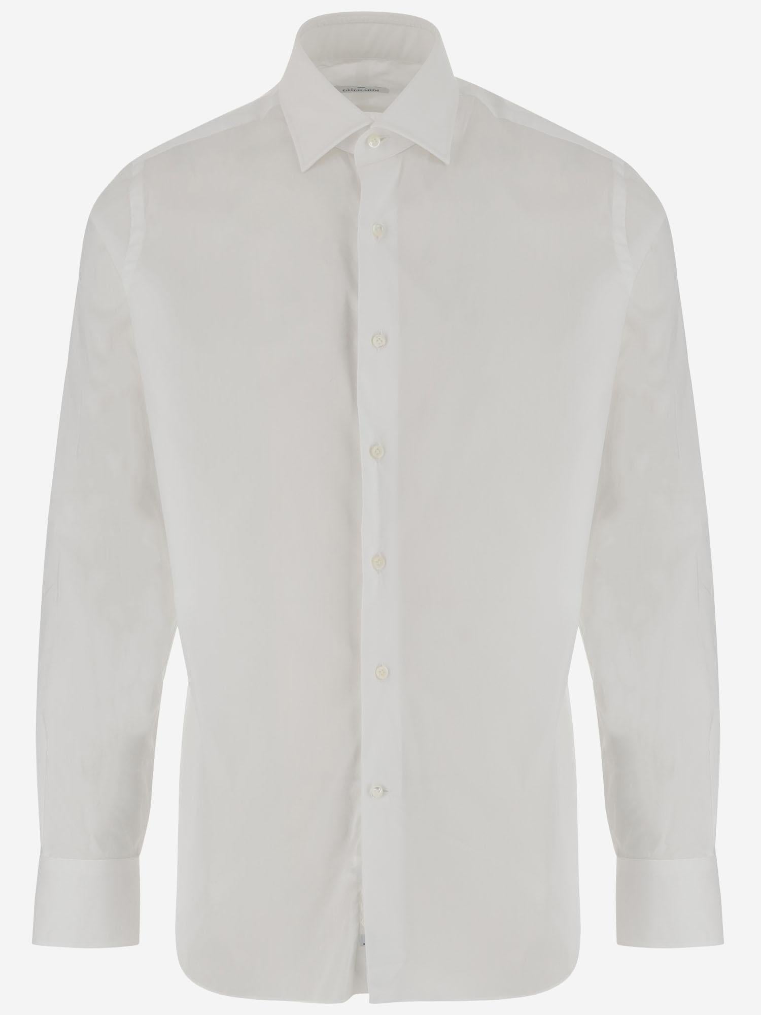 CAMICIA IN MISTO COTONE STRETCH BP12G7T M007000 GHERARDI 