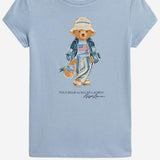 T-SHIRT Polo Bear in jersey di cotone<BR/> 313A11759 002 POLO RALPH LAUREN KIDS 
