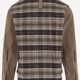 GIUBBOTTO IN MISTO COTONE CON PANNELLO POSTERIORE A CONTRASTO WPJ016W25 1 JUNYA WATANABE 