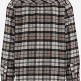 CAMICIA IN MISTO LANA CON MOTIVO CHECK CFWOOS2021MRUT5178 8914 WOOLRICH 