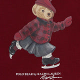 SET TUTA IN MISTO COTNE CON POLO BEAR 310981193 001 POLO RALPH LAUREN KIDS 