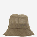 CAPPELLO BUCKET IN LINO CONTAS GREEN REINHARD PLANK 