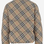 Piumino CON MOTIVO CHECK 8110249 SANDIPCHECK BURBERRY 