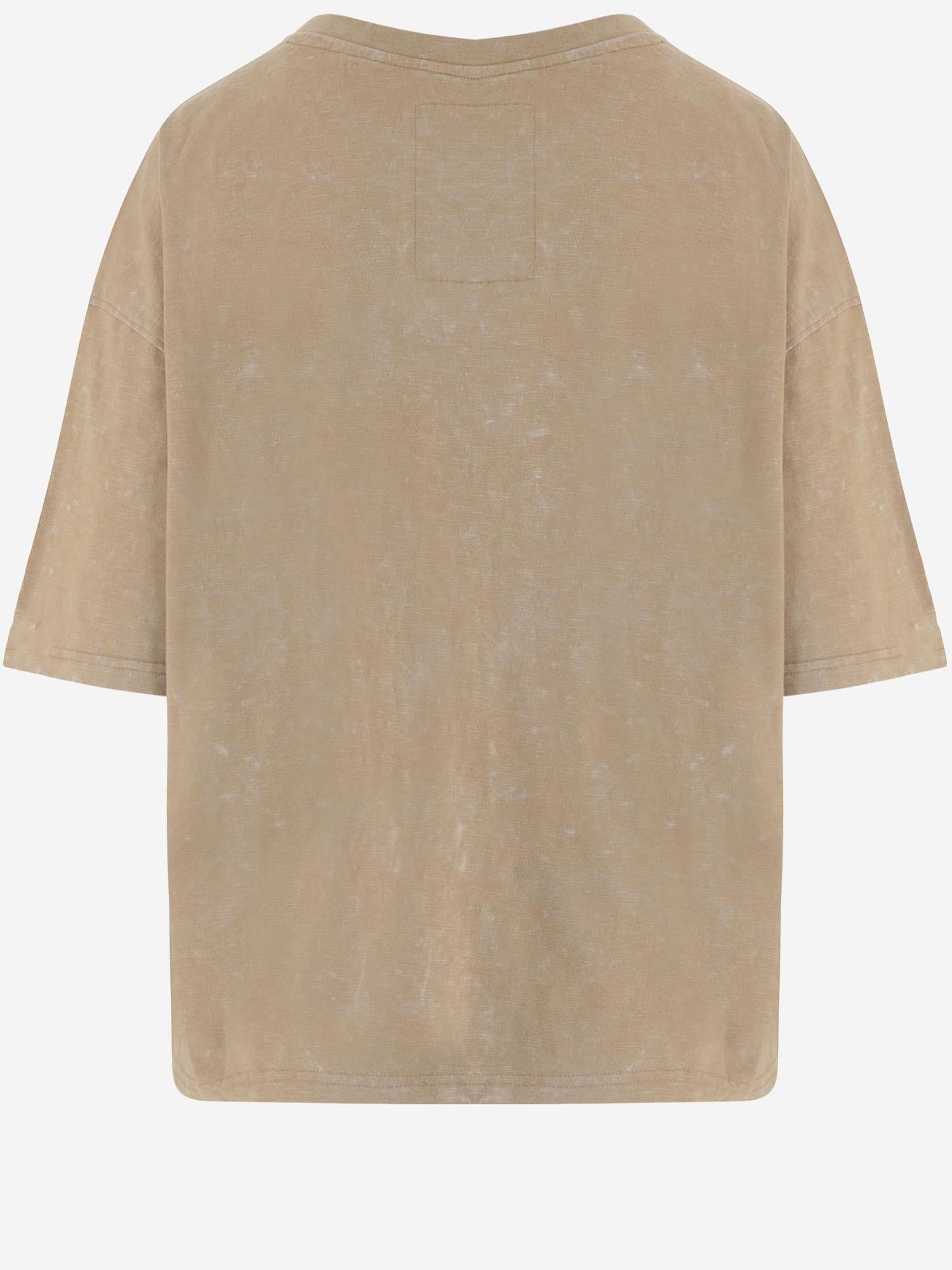 T-SHIRT IN COTONE CON LOGO ALAN SAND ONE TEE 