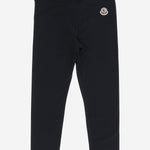 PANTALONI IN NYLON STRETCH CON LOGO 8H00003 89B0K999 MONCLER ENFANTS 