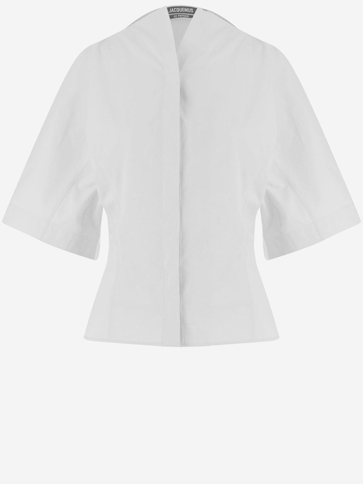 CAMICIA MOISSON IN COTONE SHW00560AW00648 100 JACQUEMUS 