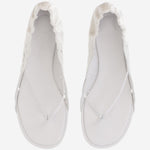 Sandali in pelle e tessuto con dettagli cut-out FOW00203AW00819 100 JACQUEMUS 