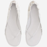 Sandali in pelle e tessuto con dettagli cut-out FOW00203AW00819 100 JACQUEMUS 