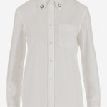 CAMICIA IN POPELINE DI COTONE 6B3AB7805A6 001 VALENTINO 
