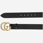 CINTURA GG MARMONT IN PELLE 406831 0YAOG1000 GUCCI 