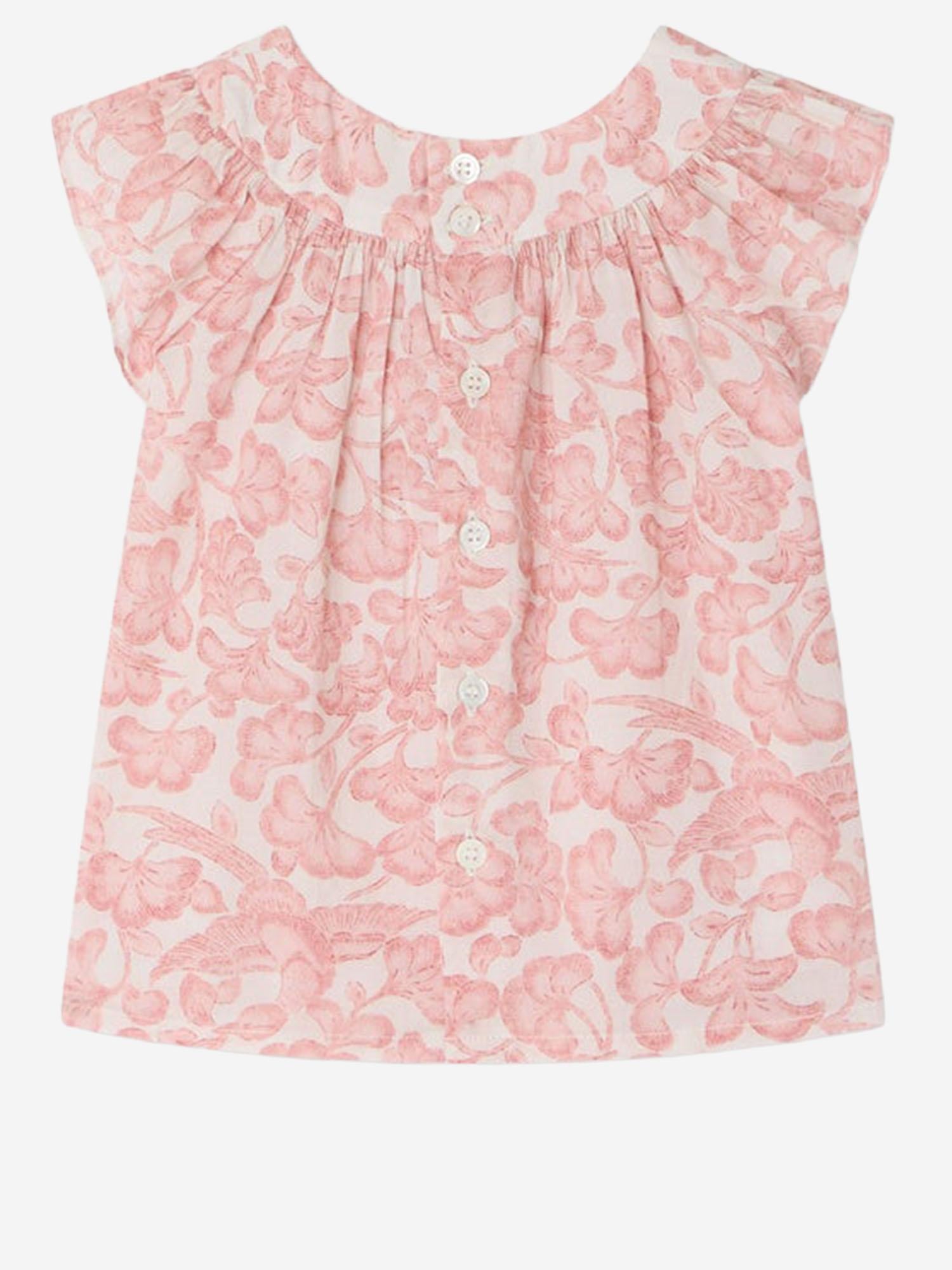 ABITO IN COTONE CON MOTIVO FLOREALE S06XBLW00015 524C BONPOINT KIDS 