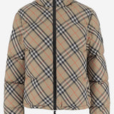 Piumino CON MOTIVO CHECK 8110249 SANDIPCHECK BURBERRY 