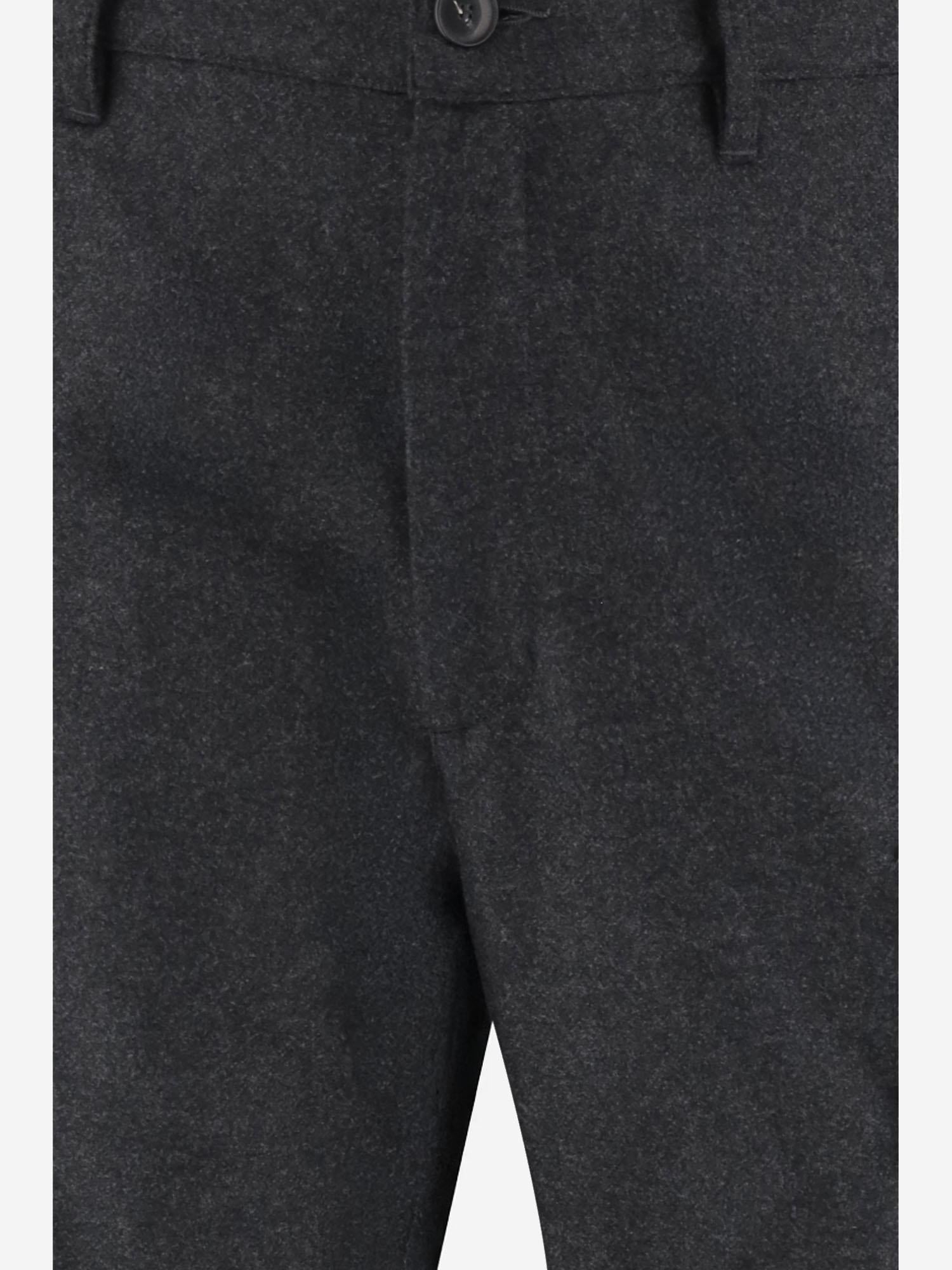 PANTALONI CARGO IN LANA MTR19 FAW020075 DARKPARK 