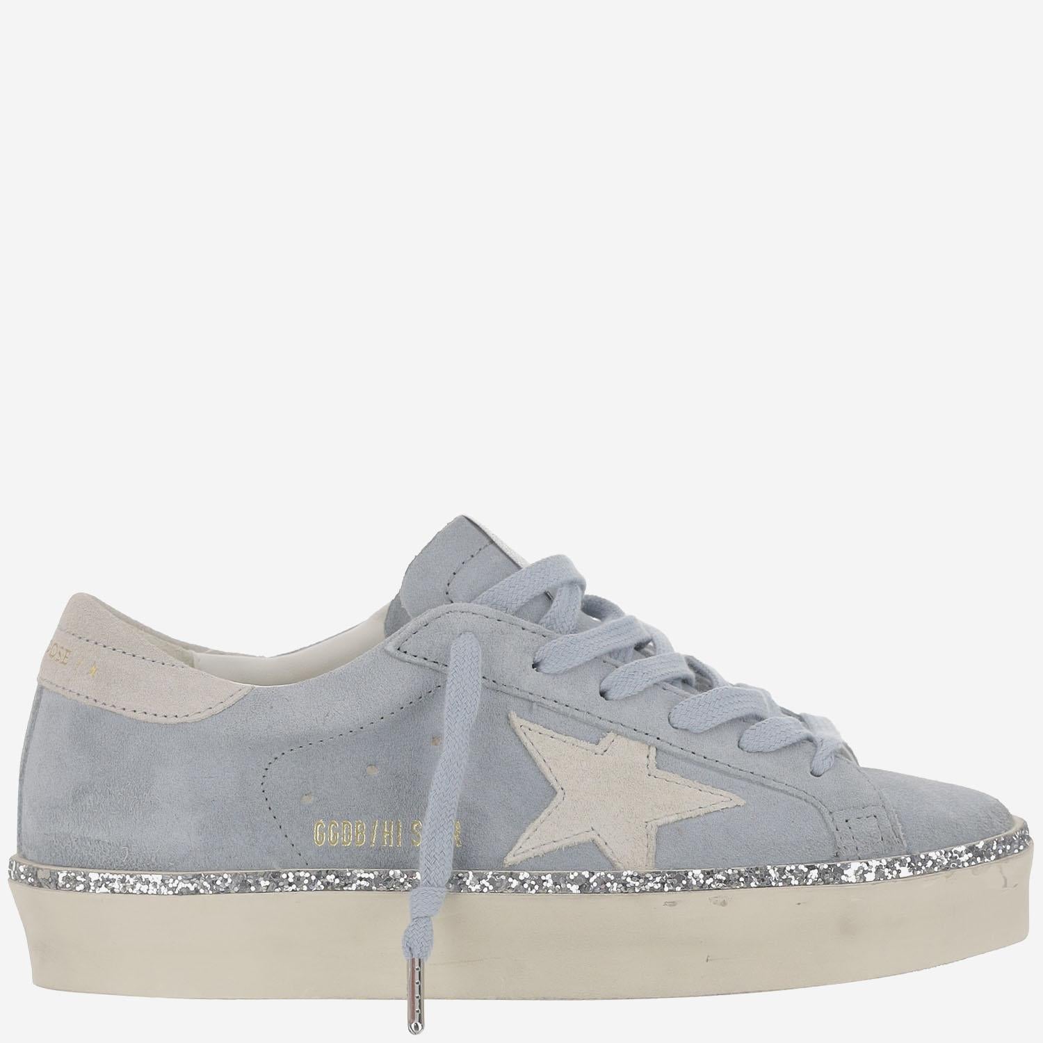 SNEAKERS HI STAR CON GLITTER GWF00118 F00751760608 GOLDEN GOOSE 