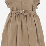 ABITO IN COTONE STRETCH CON SMOCK LILLI 56 NICOLETTA FANNA KIDS 