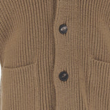 CARDIGAN JACKSON IN LANA STRETCH JACKSON PWI2501CAMEL TAGLIATORE 