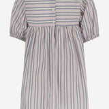 Abito in cotone stretch a righe 01618133 361 BABE & TESS KIDS 