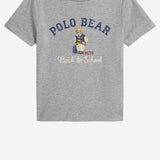 T-shirt in cotone con stampa Polo Bear 323981178 001 POLO RALPH LAUREN KIDS 