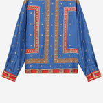 CAMICIA IN SETA CON STAMPA THE RINGMASTER 1024520 1A179535UJ30 VERSACE 