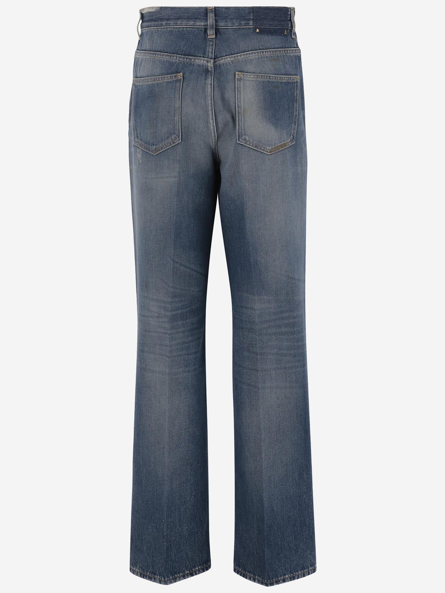 JEANS IN DENIM DI COTONE GWP02133P001851 50100 GOLDEN GOOSE 