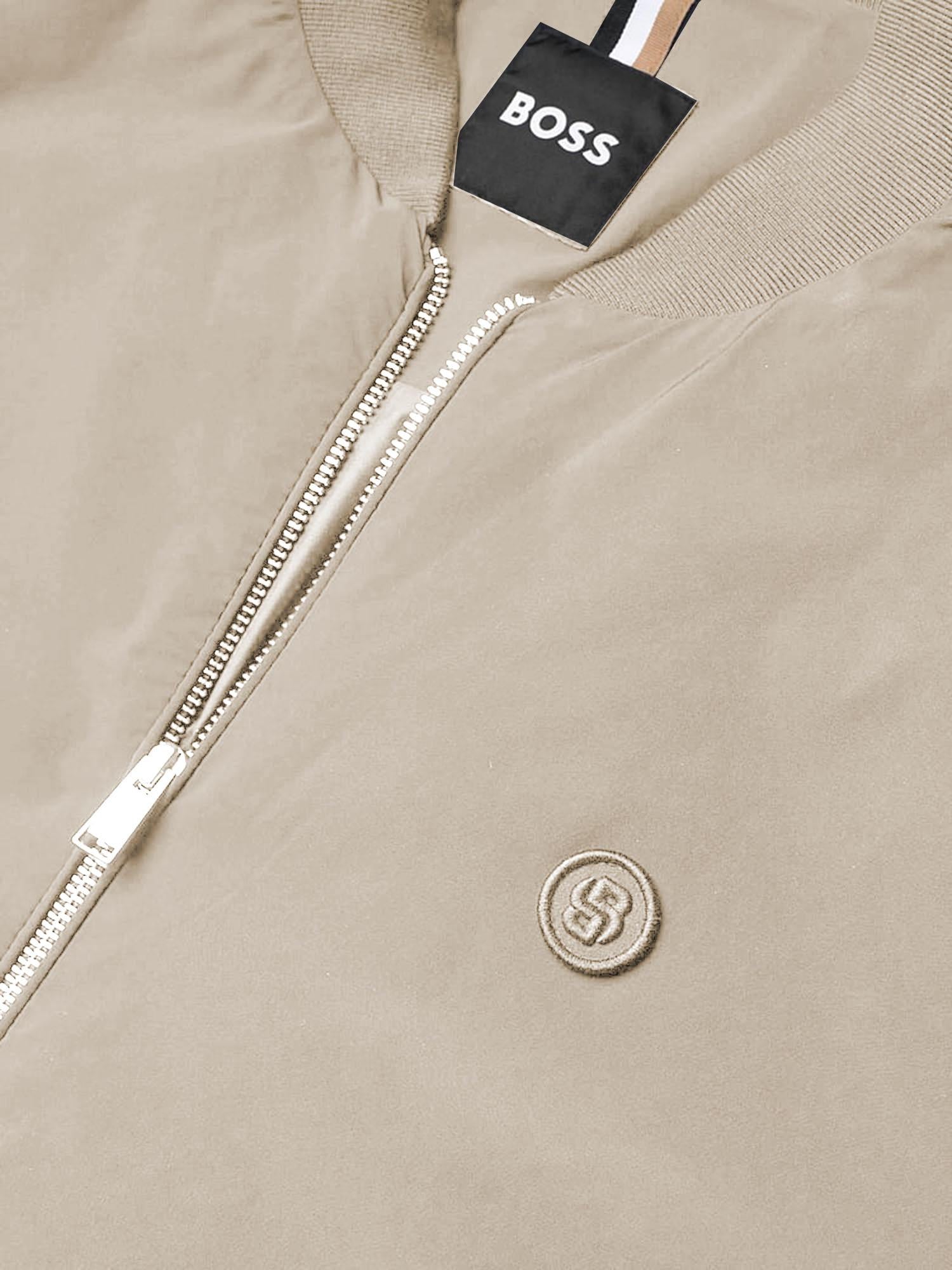 Felpa in cotone con logo 50557853 286 HUGO BOSS 