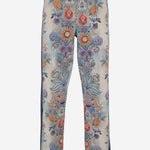 PANTALONI IN NYLON STRETCH CON MOTIVO FLOREALE 80OAAE11 CF120R86 JUST CAVALLI 