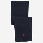SCIARPA IN COTONE CON LOGO 323953206 001 POLO RALPH LAUREN KIDS 