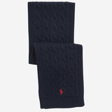 SCIARPA IN COTONE CON LOGO 323953206 001 POLO RALPH LAUREN KIDS 