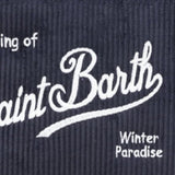 POCHETTE ALINE Corduroy CON LOGO ALI0024 00164I MC2 SAINT BARTH 