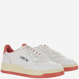 SNEAKERS LOW MEDIALIST MAISON KITSUNÉ x AUTRY AULWMK02 WHTRED AUTRY 