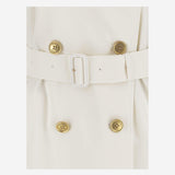 Cappotto doppiopetto in cotone 8111149 COTTON BURBERRY 