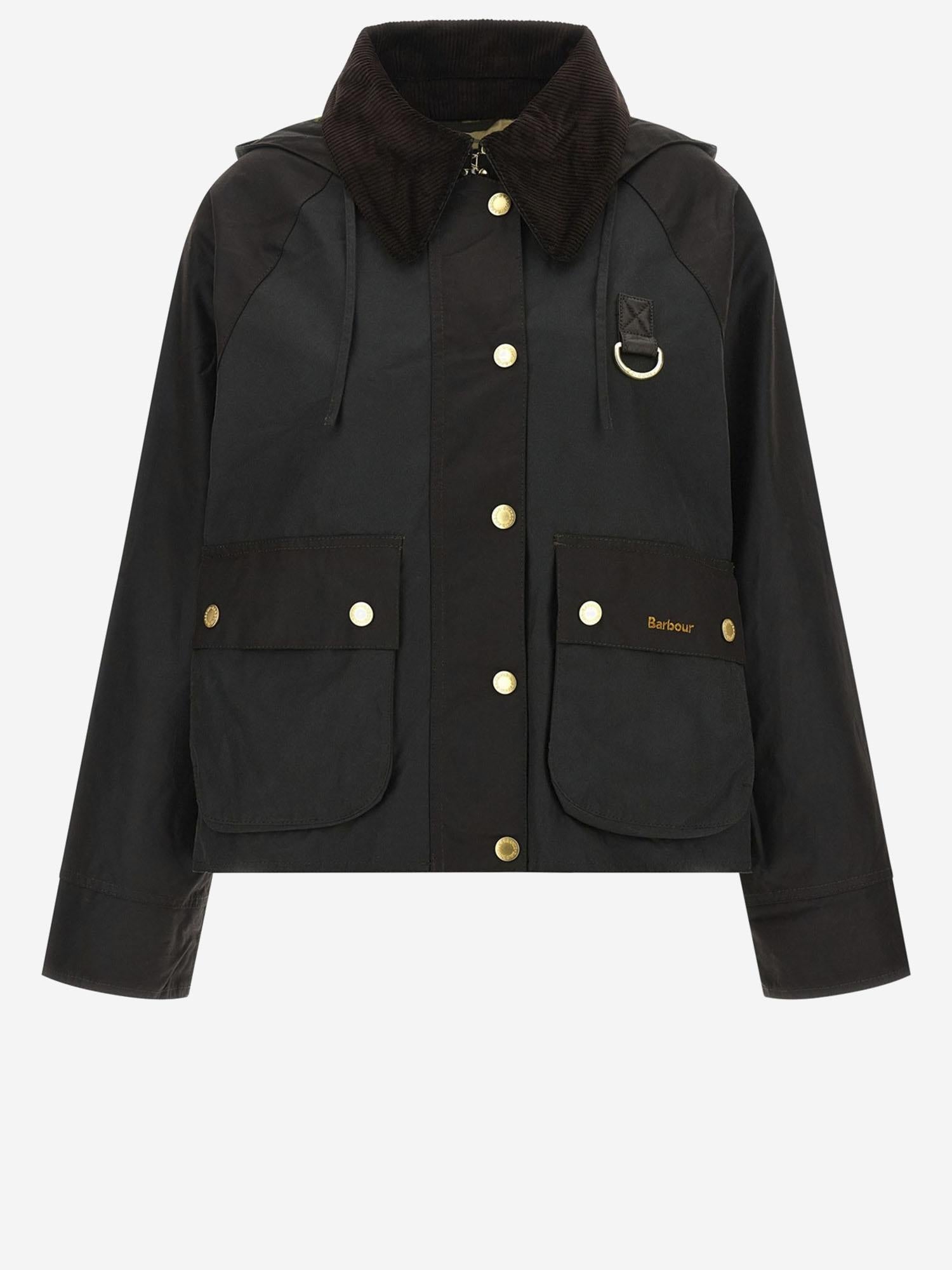 GIACCA REIGHTON WAX IN COTONE LWX1333 SG51 BARBOUR 