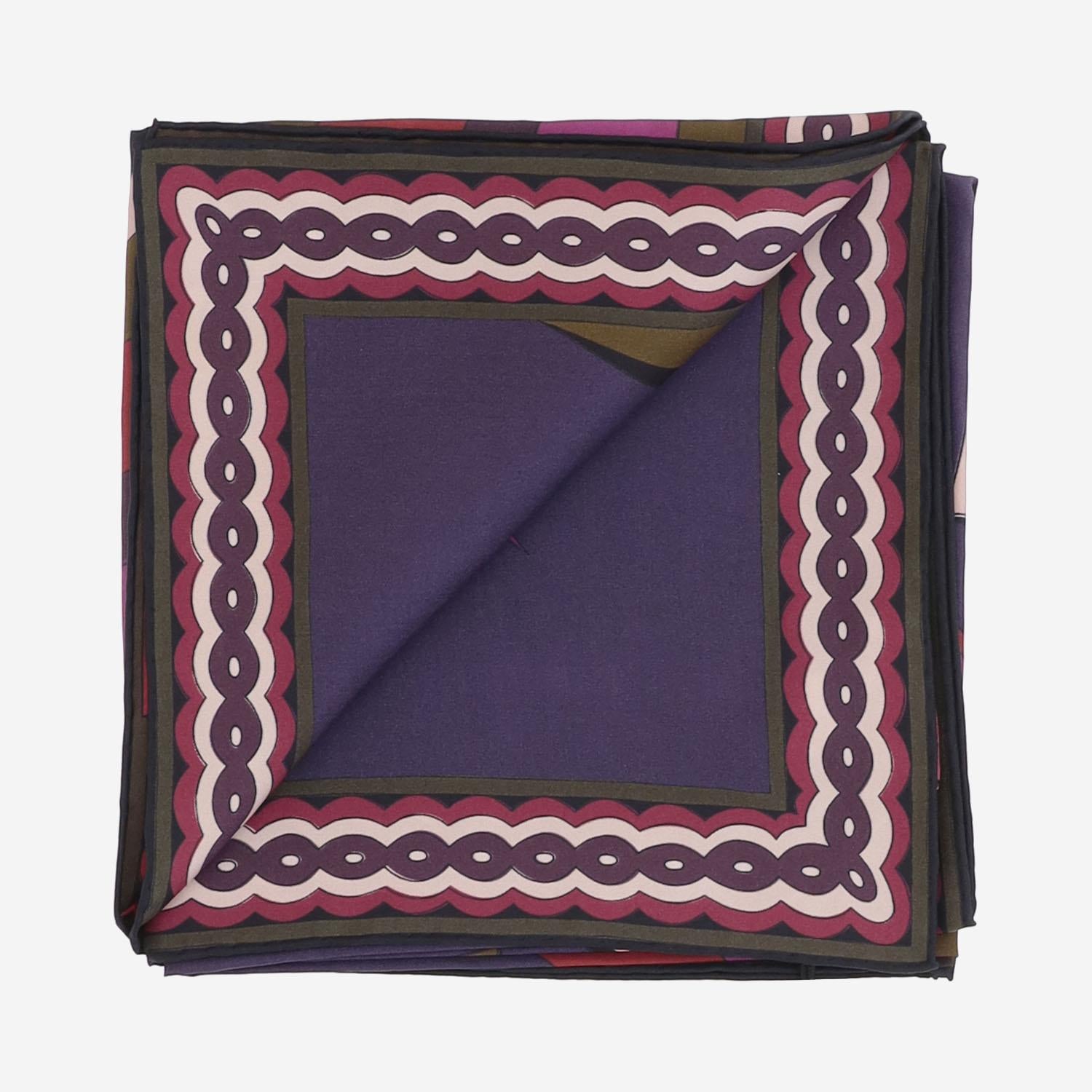 Foulard in seta con stampa 5UGB45 5UC322 EMILIO PUCCI 